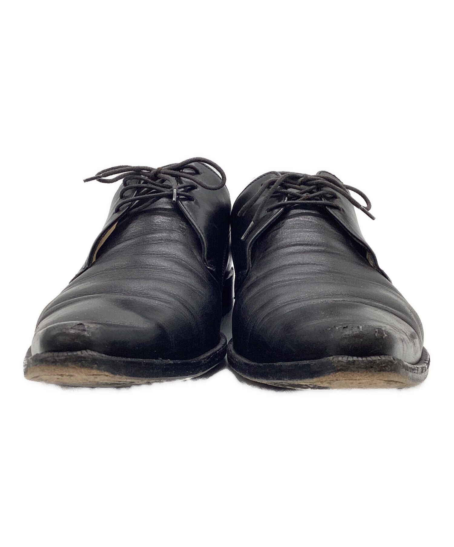 DOLCE ＆ GABBANA ベロクロ レザーブーツ 8【36406480】