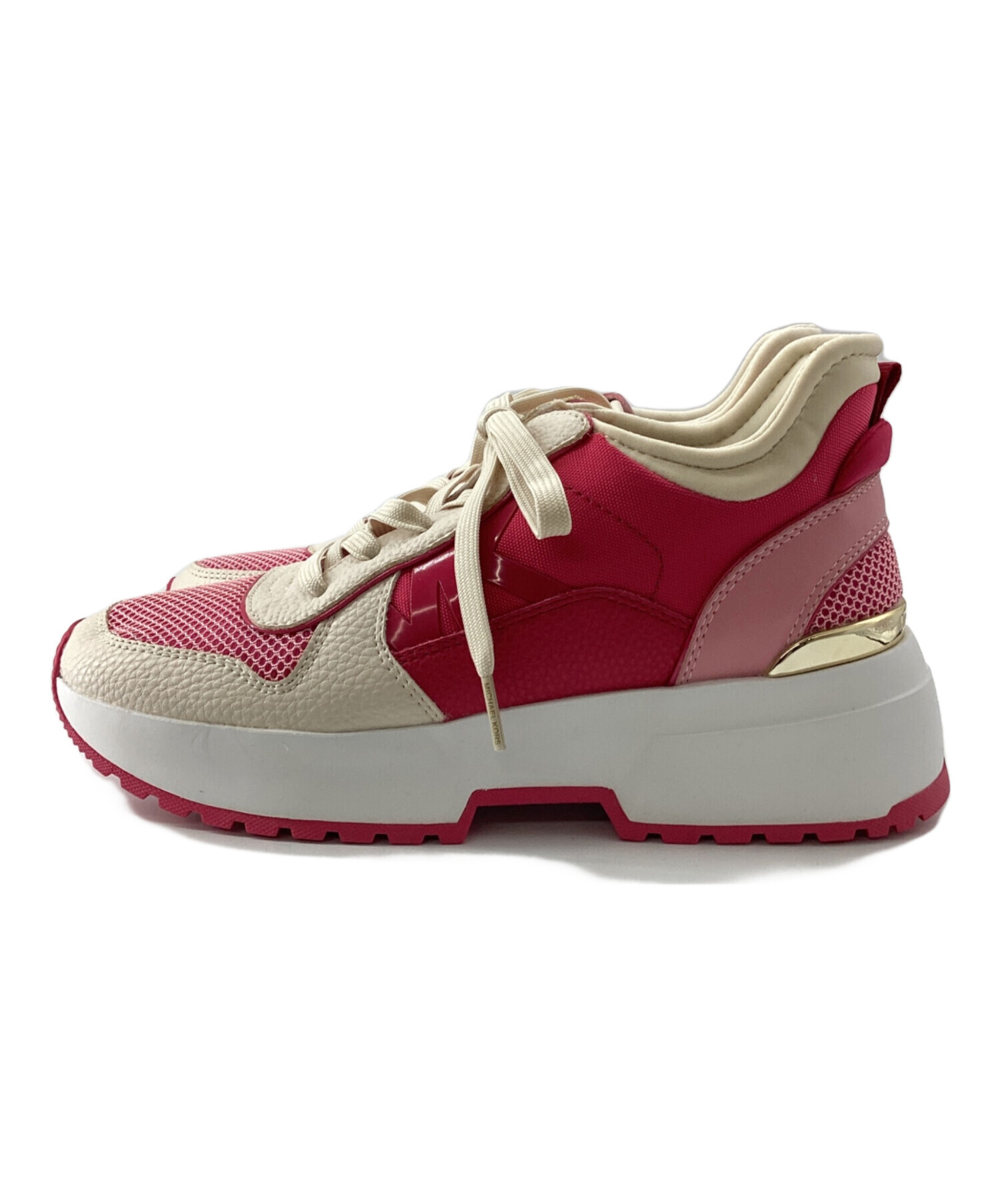 中古・古着通販】MICHAEL KORS (マイケルコース) スニーカー ベージュ  