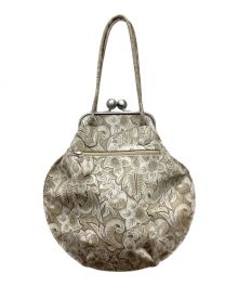 中古・古着通販】michiamo (ミキアモ) がま口トートバッグ グレー 