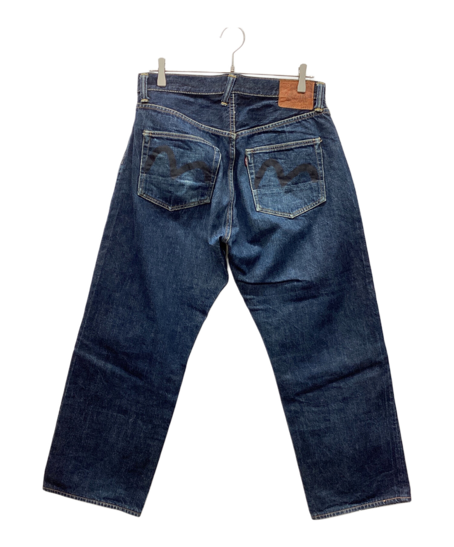 中古・古着通販】EVISU (エビス) デニムパンツ ネイビー サイズ: 91cm 