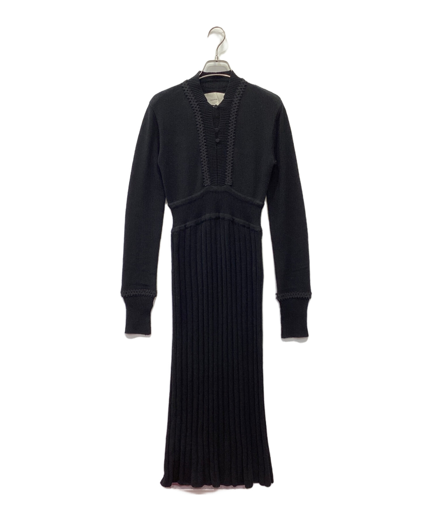 TODAYFUL Blade Piping Knitdress ブラック｜レディース 