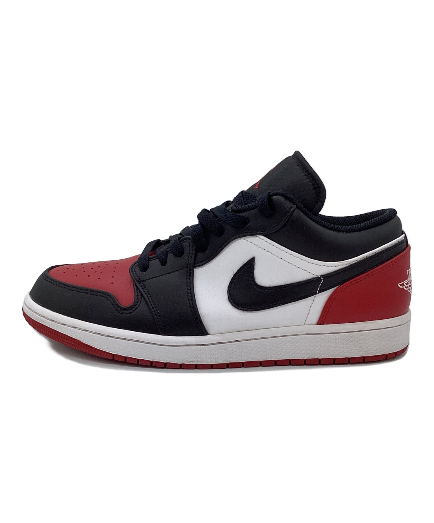 中古・古着通販】NIKE (ナイキ) Air Jordan 1 Low ブラック×レッド 