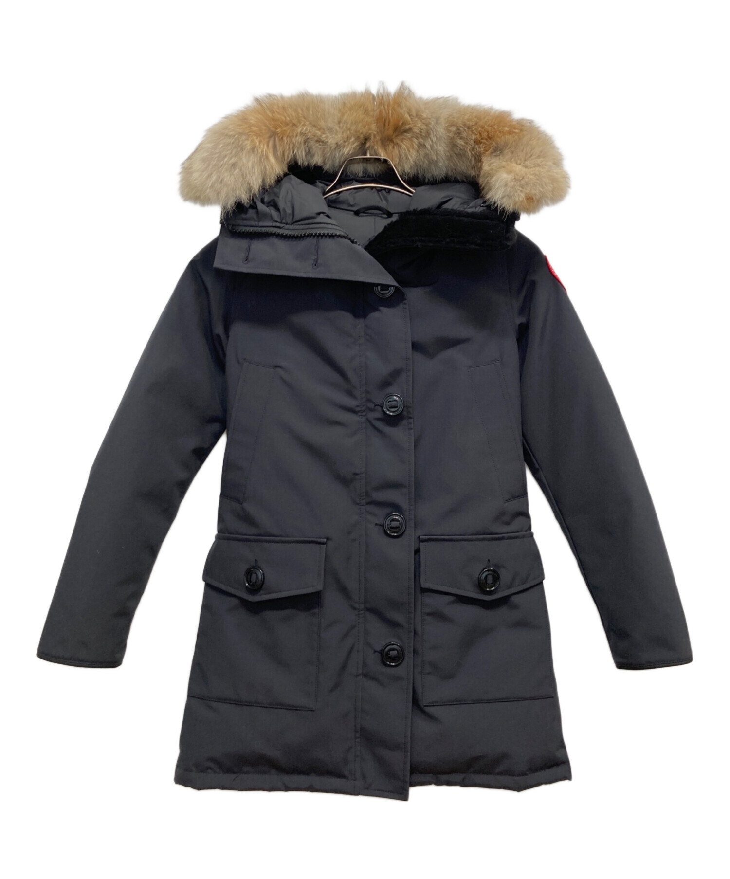 中古・古着通販】CANADA GOOSE (カナダグース) BRONTE PARKA ネイビー 