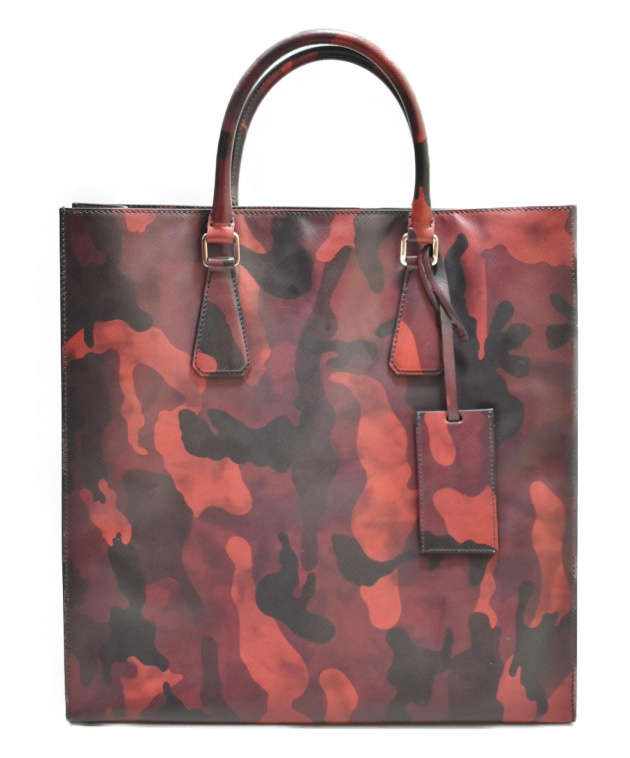 中古・古着通販】PRADA (プラダ) サフィアーノ 2WAYトートバッグ 