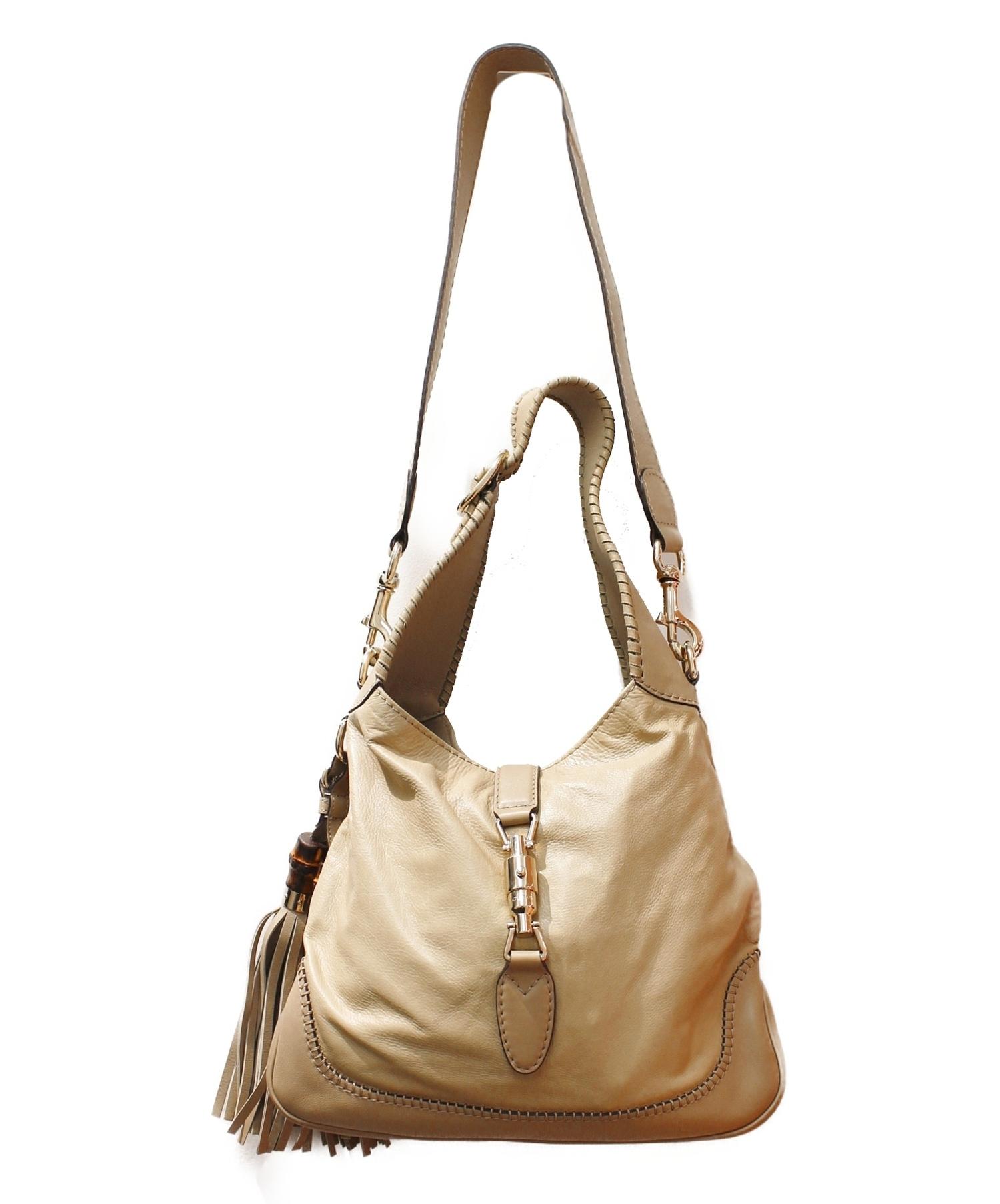 美品 グッチ 219725 ニュージャッキー 2way ショルダーバッグ