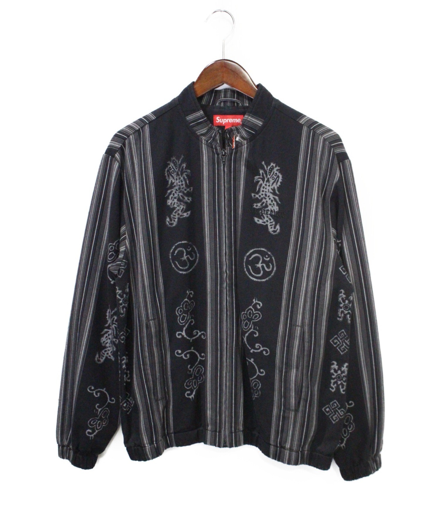 supreme woven striped batik jacket ジャケット