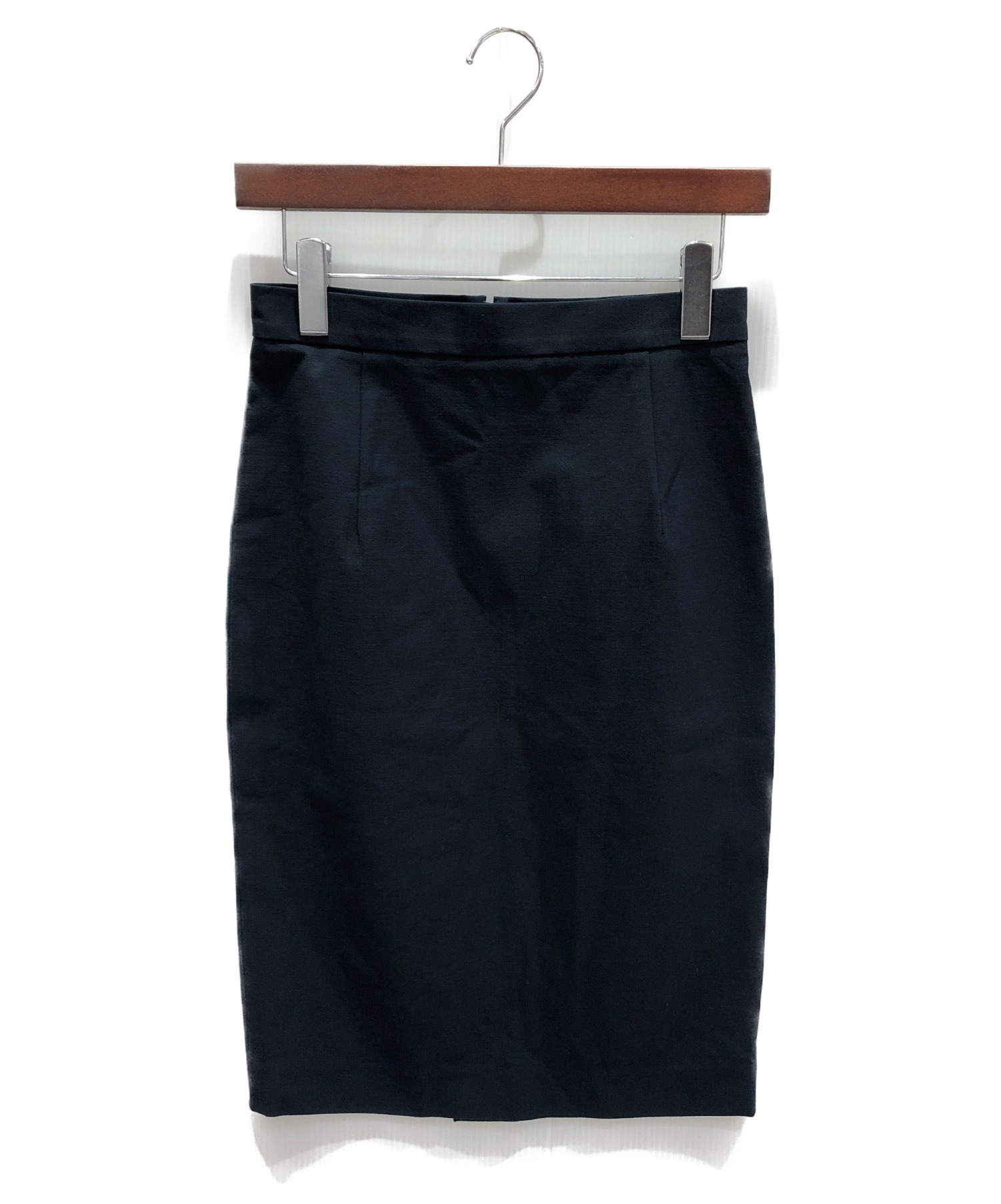 良好 JIL SANDER ジルサンダー タイト スカート サイズ:32 ブラック