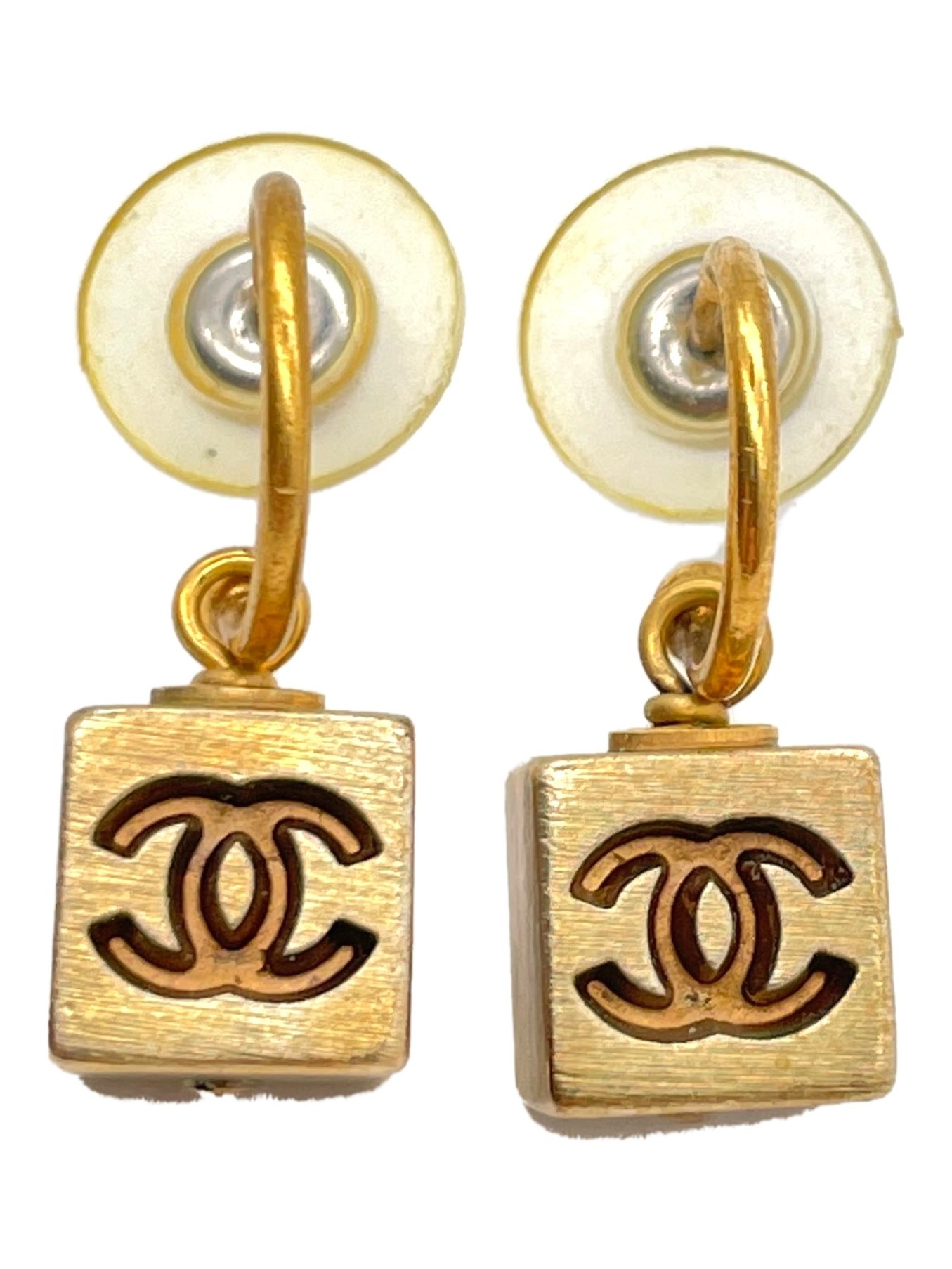 CHANEL ヴィンテージ キューブピアス