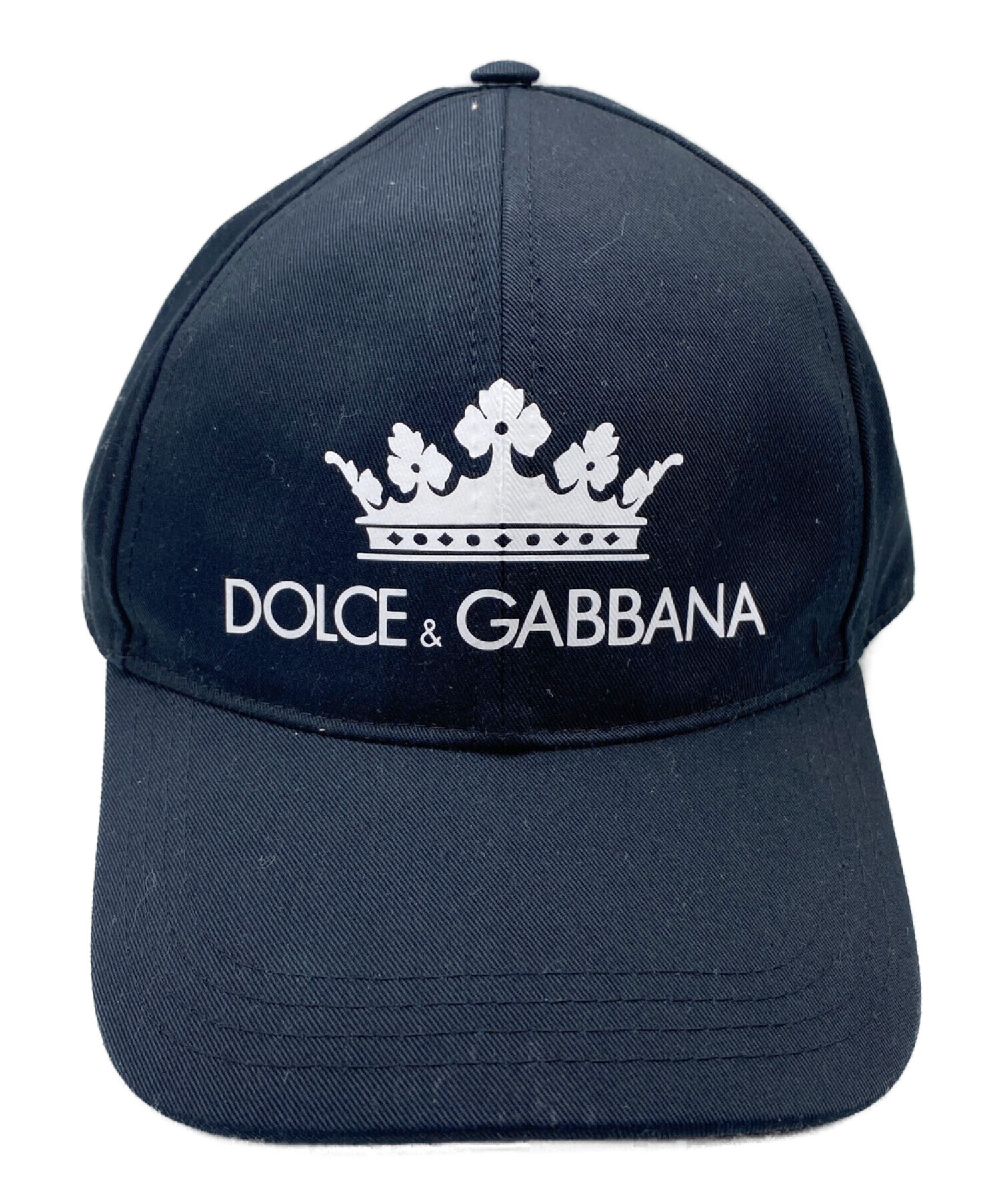 DOLCE & GABBANA (ドルチェ＆ガッバーナ) キャップ ブラック サイズ:-