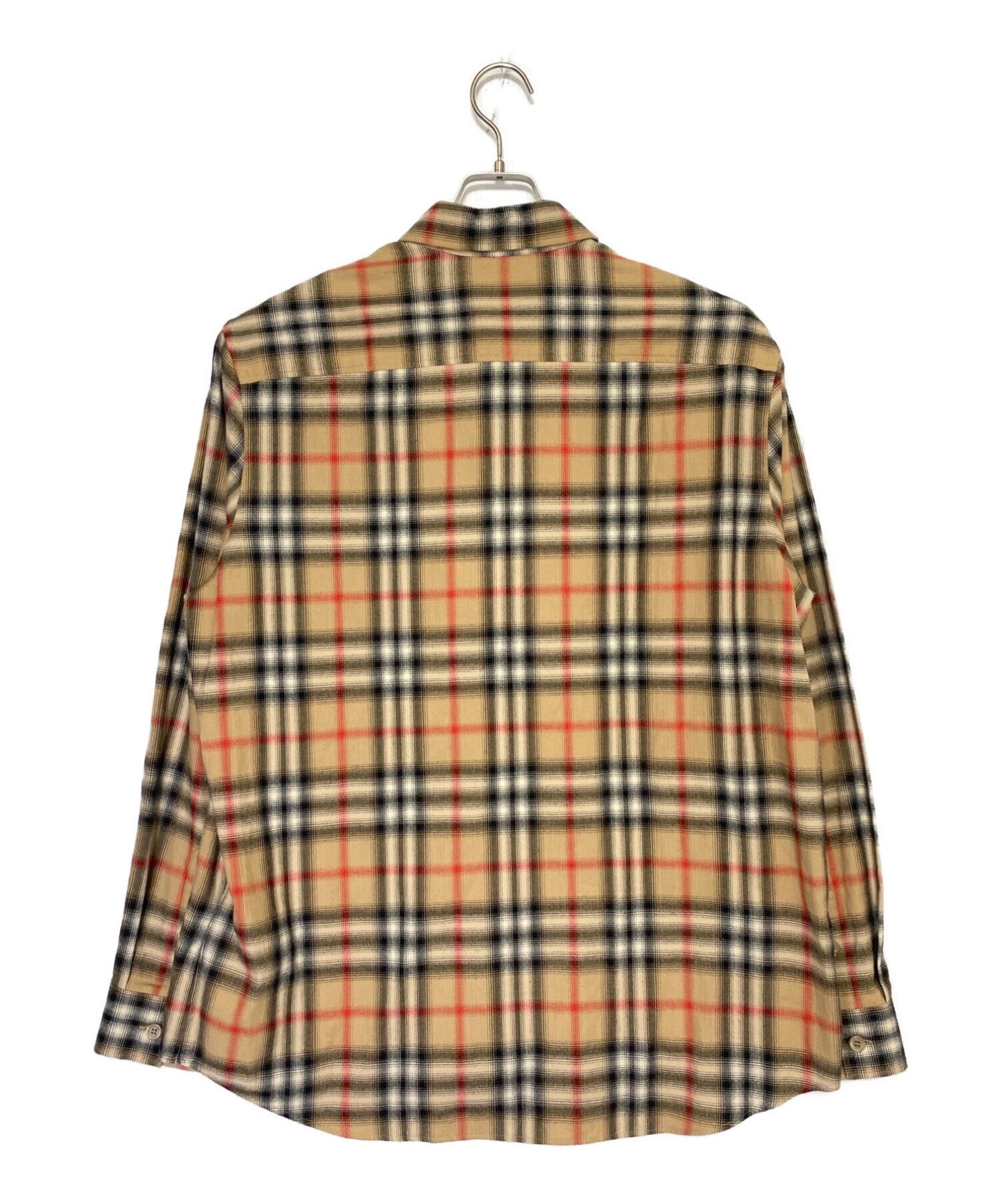 中古・古着通販】BURBERRY (バーバリー) チェックシャツ サイズ:L  
