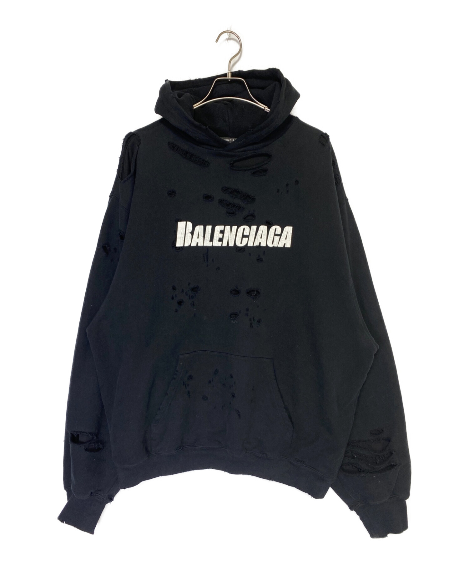 XSサイズ Balenciaga destroyed hoodie