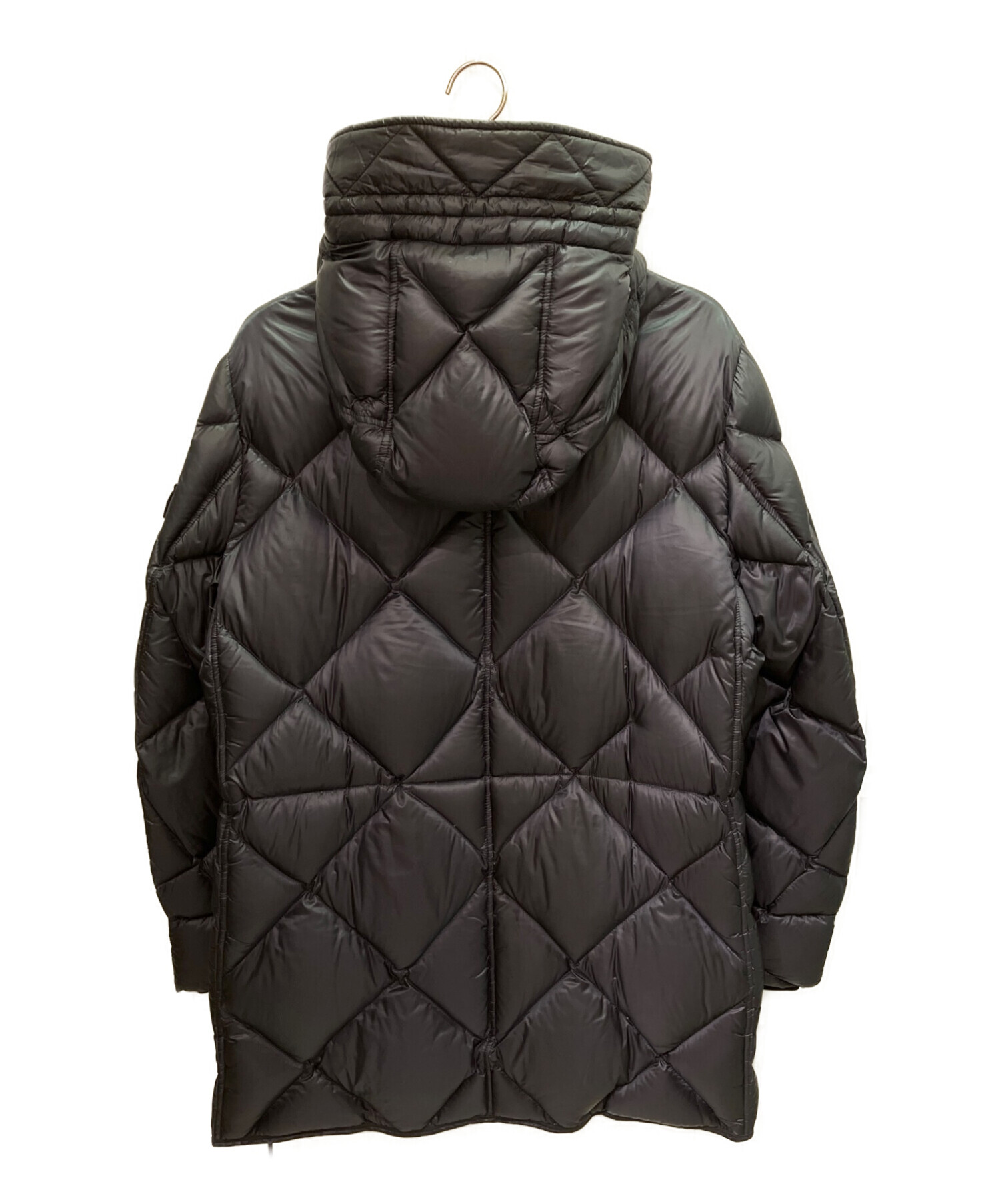 中古・古着通販】MONCLER (モンクレール) ハーフダウンコート ネイビー 