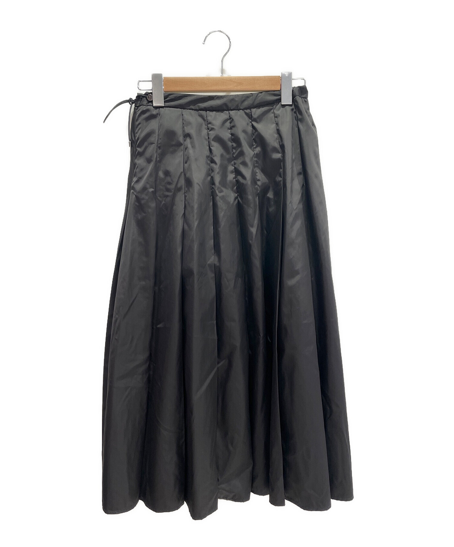 中古・古着通販】MONCLER (モンクレール) ナイロンロングスカート  