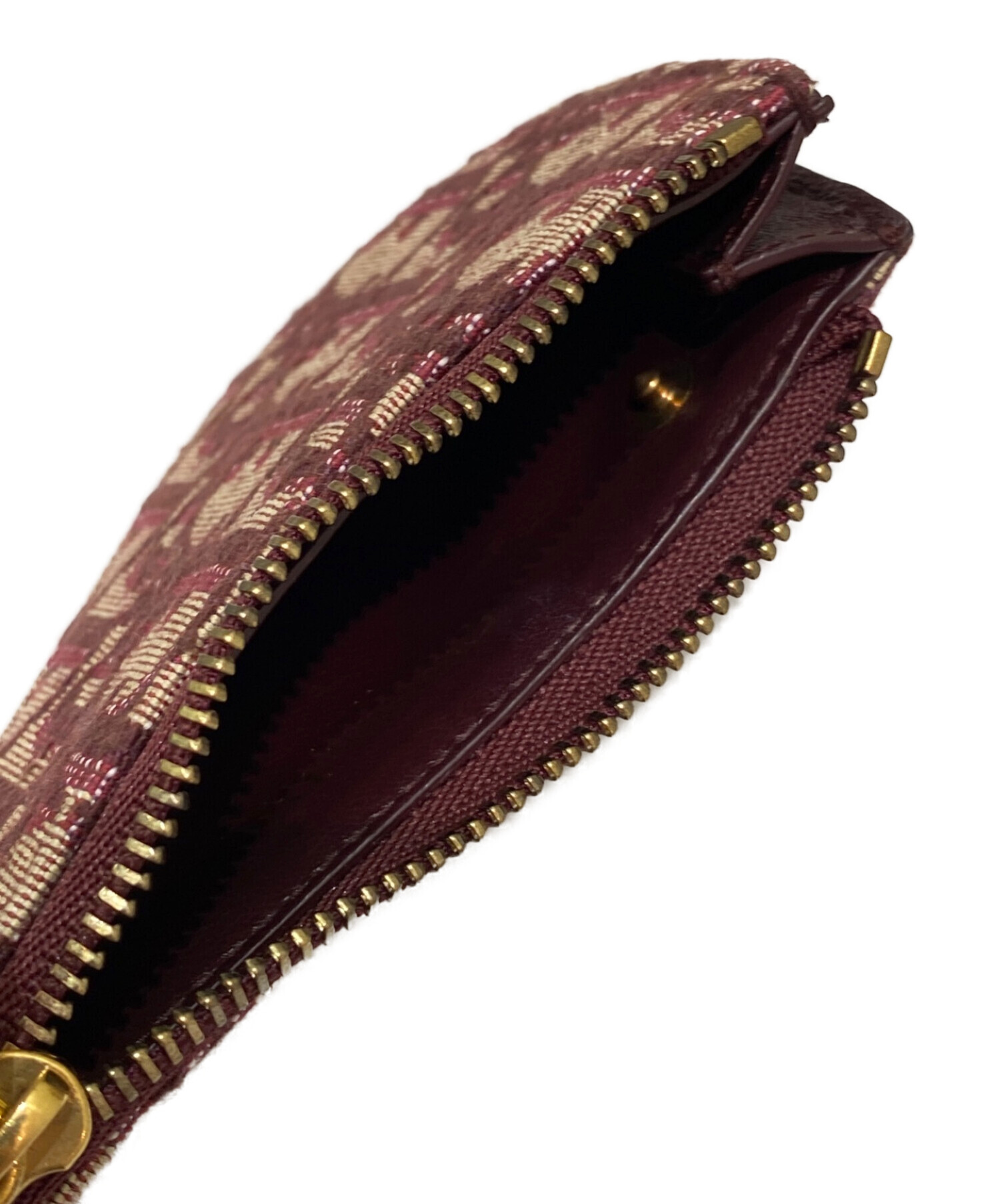 Christian Dior クリスチャンディオール トロッター 小財布 サドル