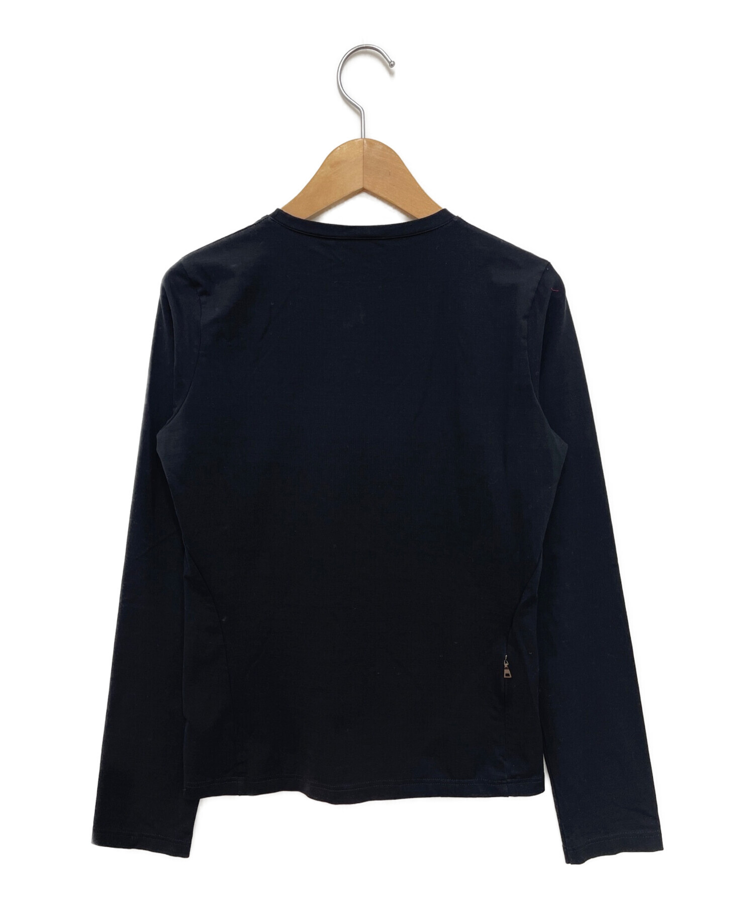 中古・古着通販】PRADA SPORTS (プラダスポーツ) 長袖Tシャツ ブラック 