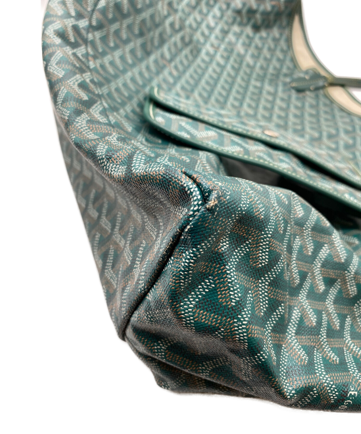 GOYARD にぎにぎし ゴヤール サンルイ GM グリーン 緑