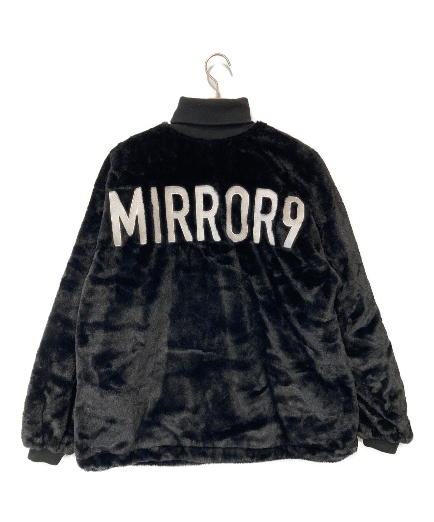 mirror9 (ミラーナイン) フェイクファー プルオーバー ブラック サイズ:Free