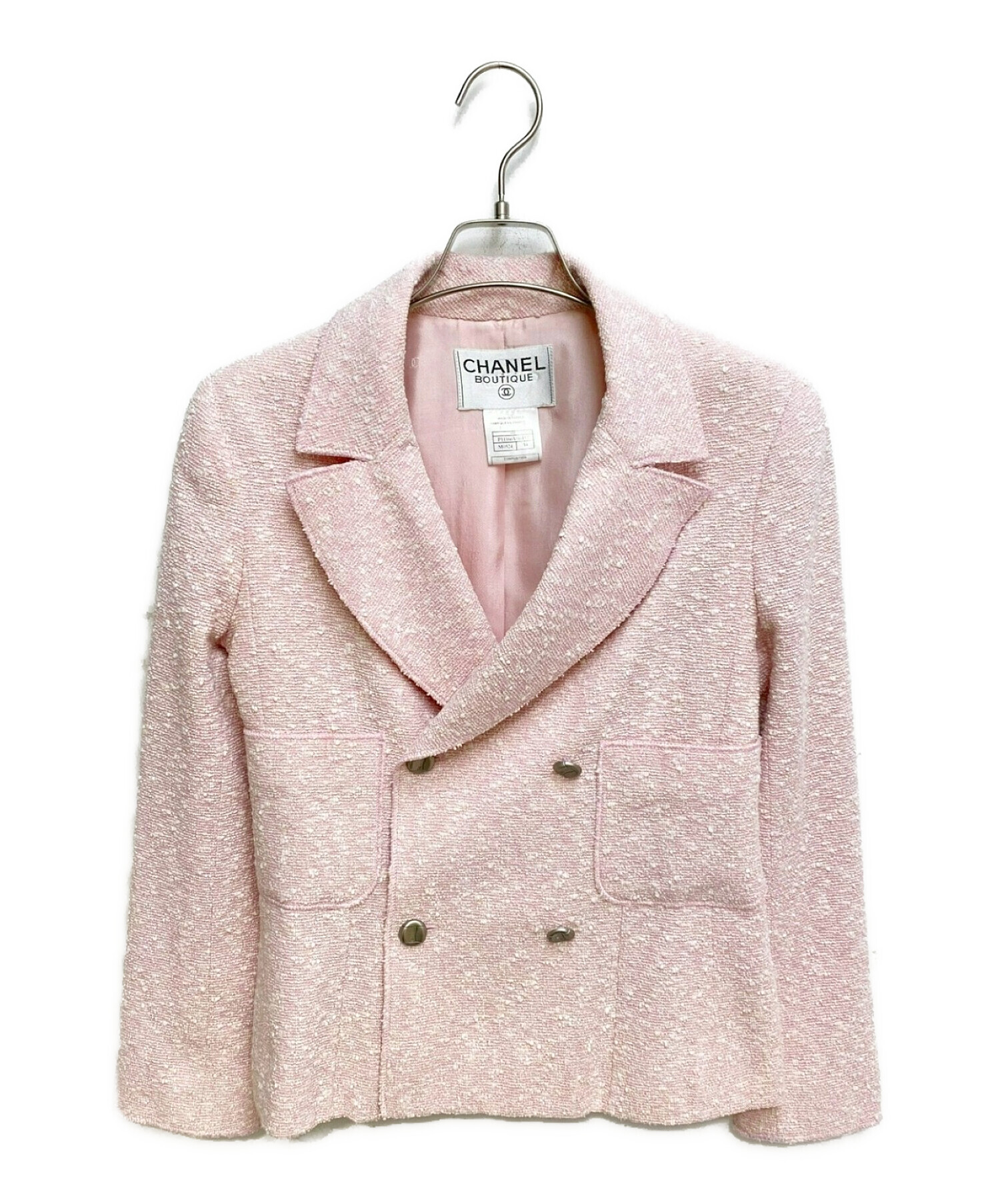中古・古着通販】CHANEL (シャネル) スカートセットアップ ピンク 