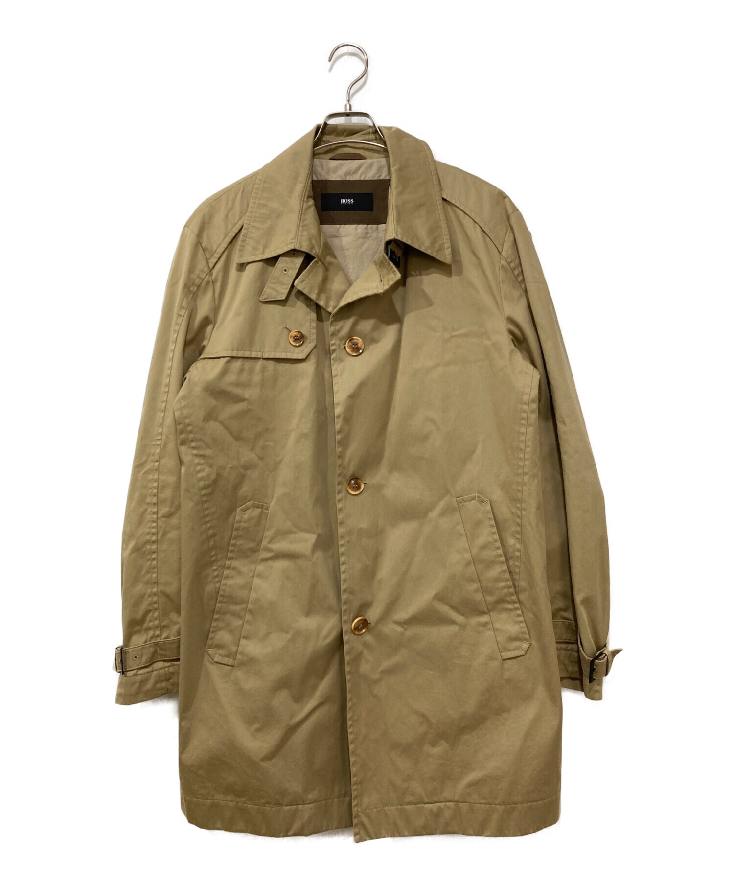 中古・古着通販】HUGO BOSS (ヒューゴ ボス) トレンチコート ベージュ  