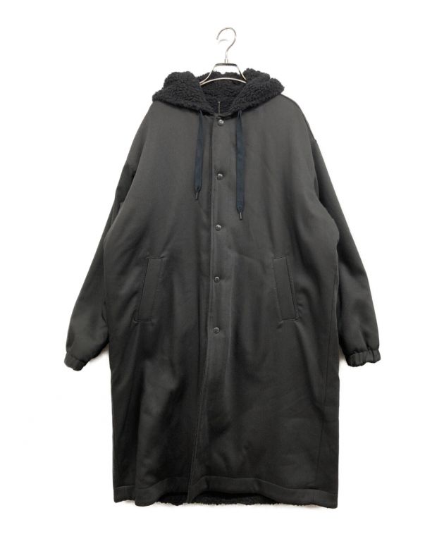 nハリウッドボアロングコートリバーシブル