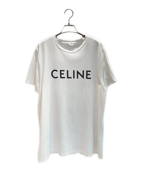 CELINE セリーヌ フロックロゴTシャツ リンガーT 正規品