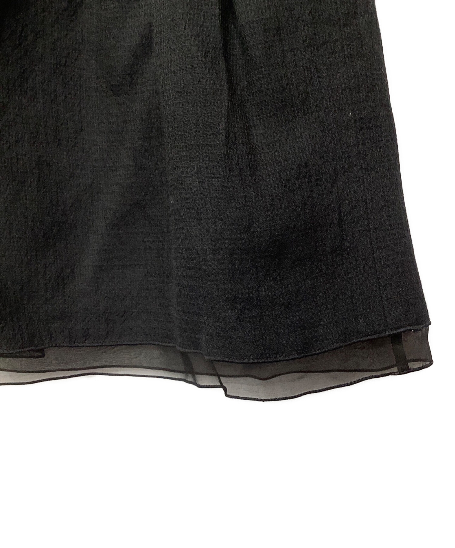 FOXEY (フォクシー) スカート ブラック サイズ:38