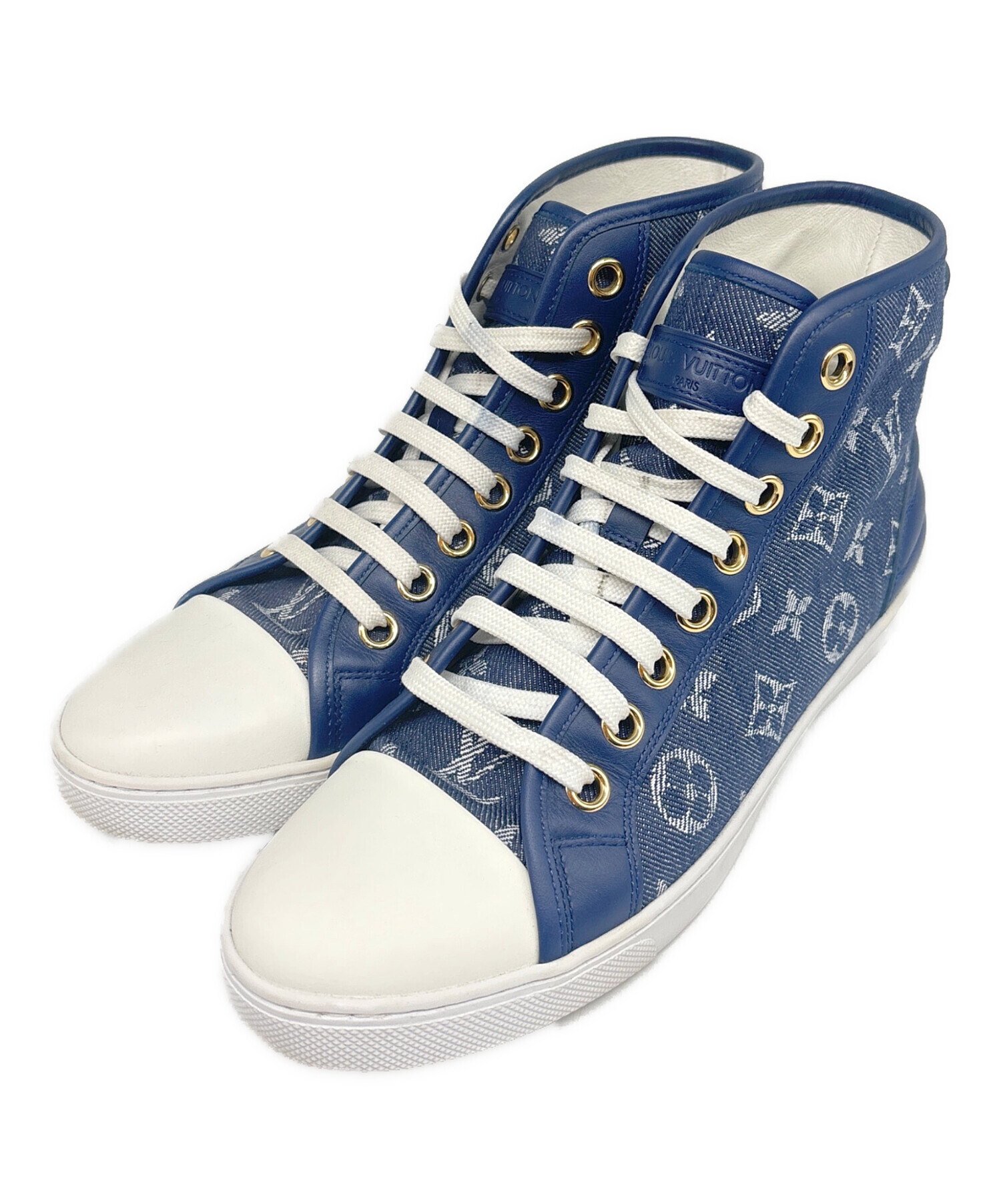 ハワイ購入品 レア 希少 ルイヴィトン チャーリー スニーカー デニム 新品 ハワイ購入品 レア 希少 ルイヴィトン チャーリー スニーカー デニム 新品