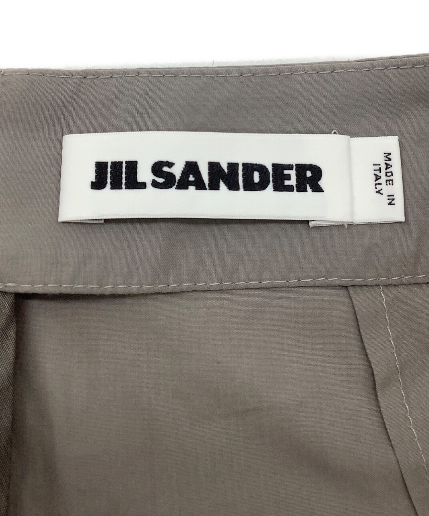 JIL SANDER (ジルサンダー) スカート グレー サイズ:32