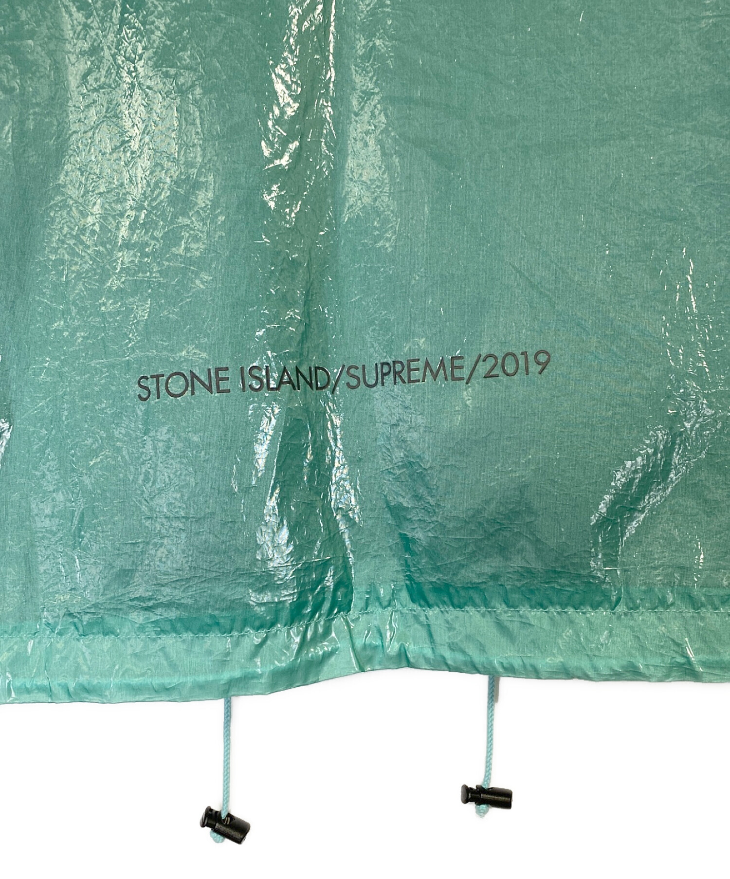 SUPREME (シュプリーム) STONE ISLAND (ストーンアイランド) New Silk Light Jacket グリーン サイズ:XL