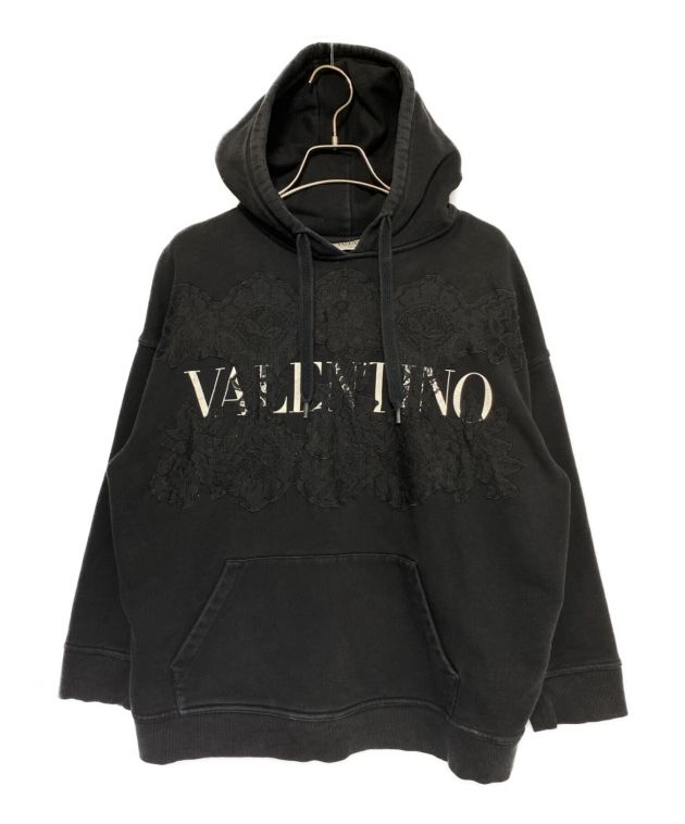 中古・古着通販】VALENTINO (ヴァレンティノ) 刺繍デザインパーカー 