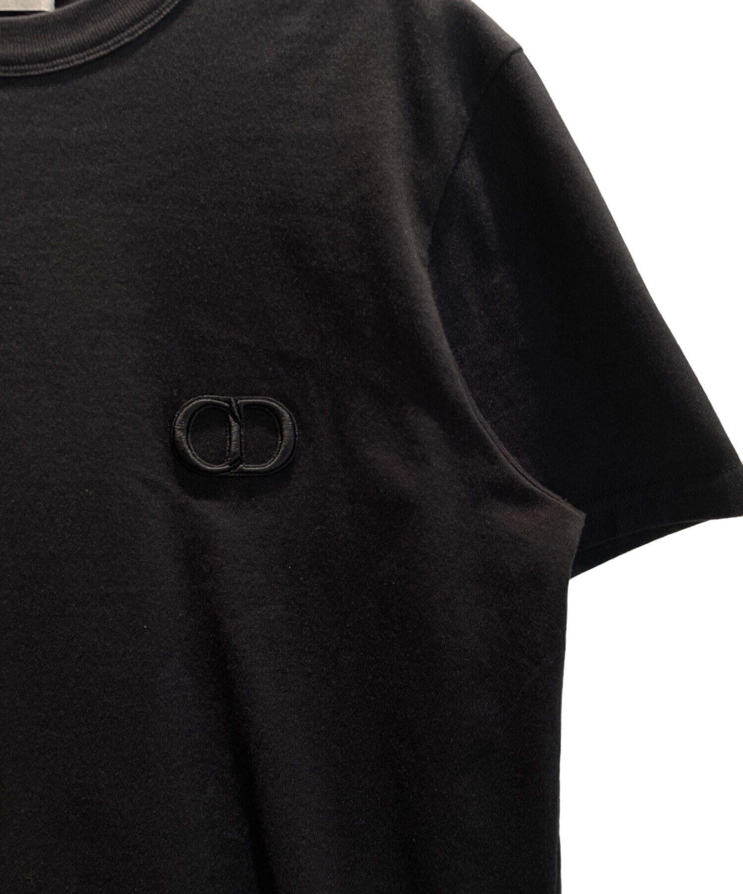 Dior (ディオール) CDアイコンTシャツ ブラック サイズ:S