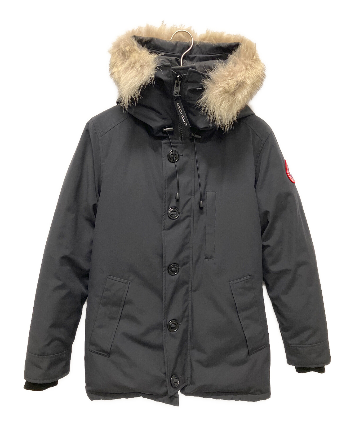 中古・古着通販】CANADA GOOSE (カナダグース) ダウンコート ネイビー 