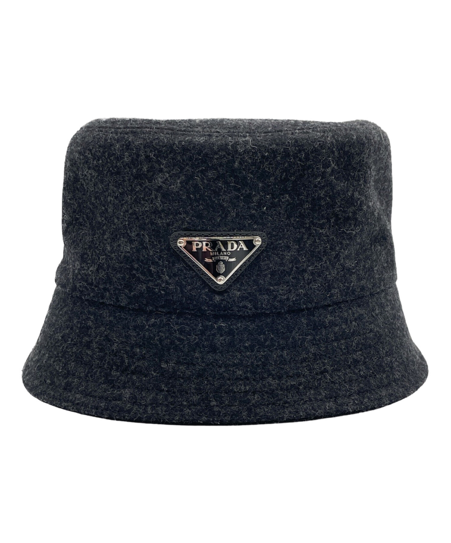 プラダ ウール バケットハット Mサイズ 【公式通販】
