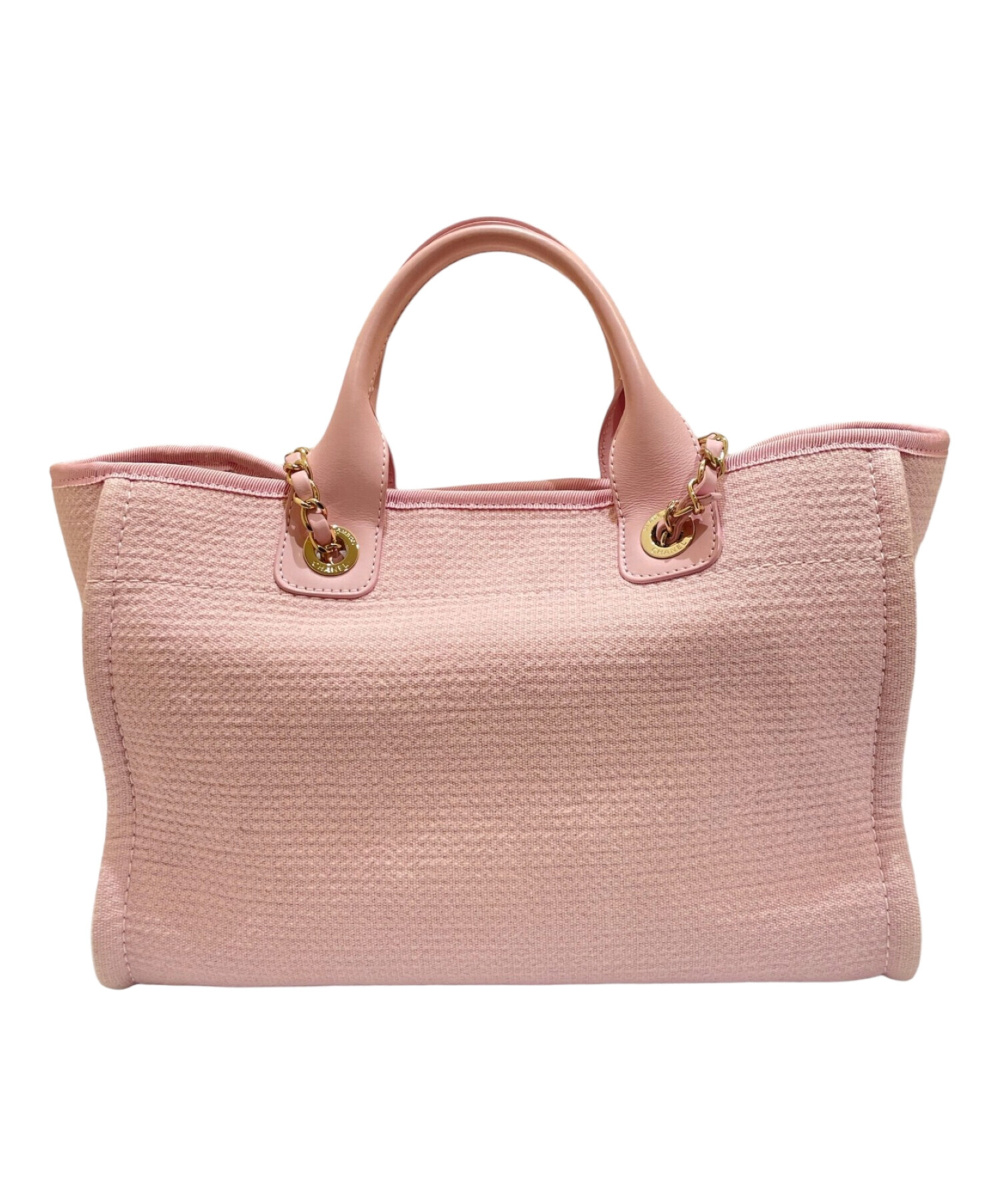 中古・古着通販】CHANEL (シャネル) ドーヴィル スモール ピンク 