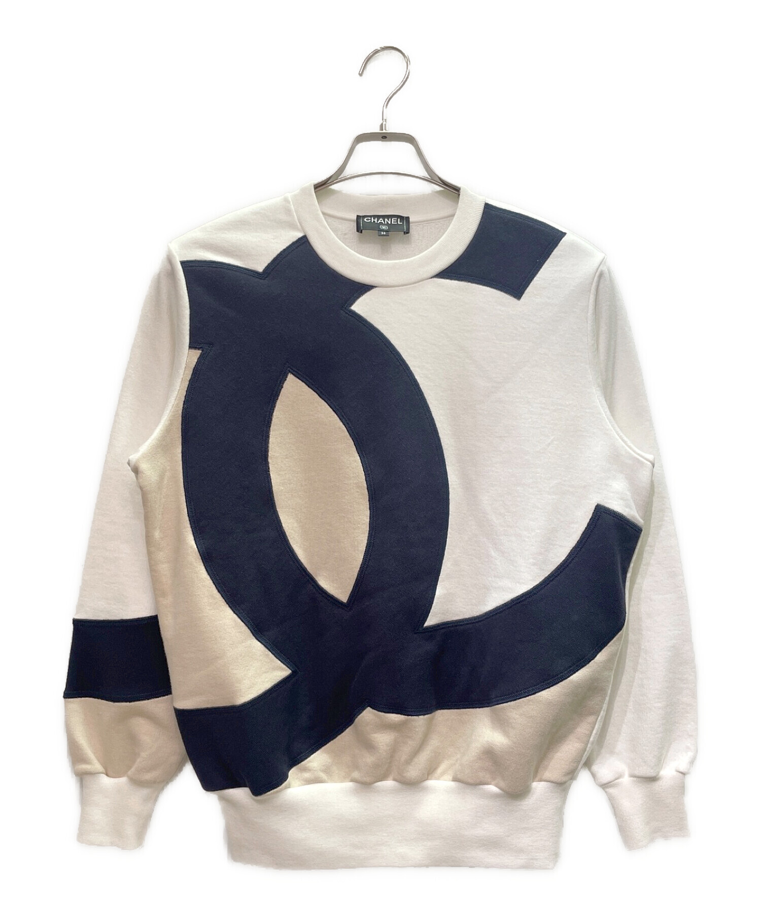 中古・古着通販】CHANEL (シャネル) ココマーク スウェット ホワイト 