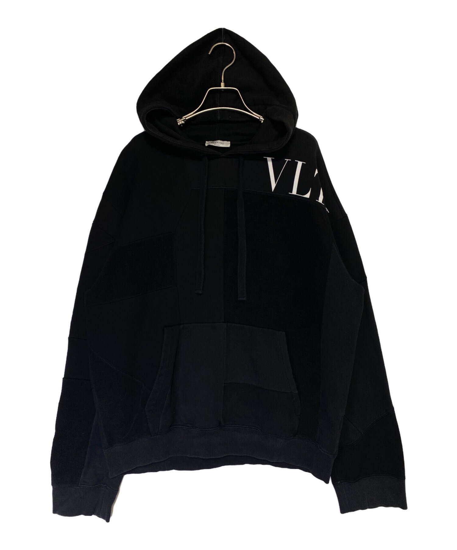 VALENTINO VLTN ロゴ ブラックパーカー(VALENTINO VALENTINO VLTN ロゴ ブラックパーカー(VALENTINO