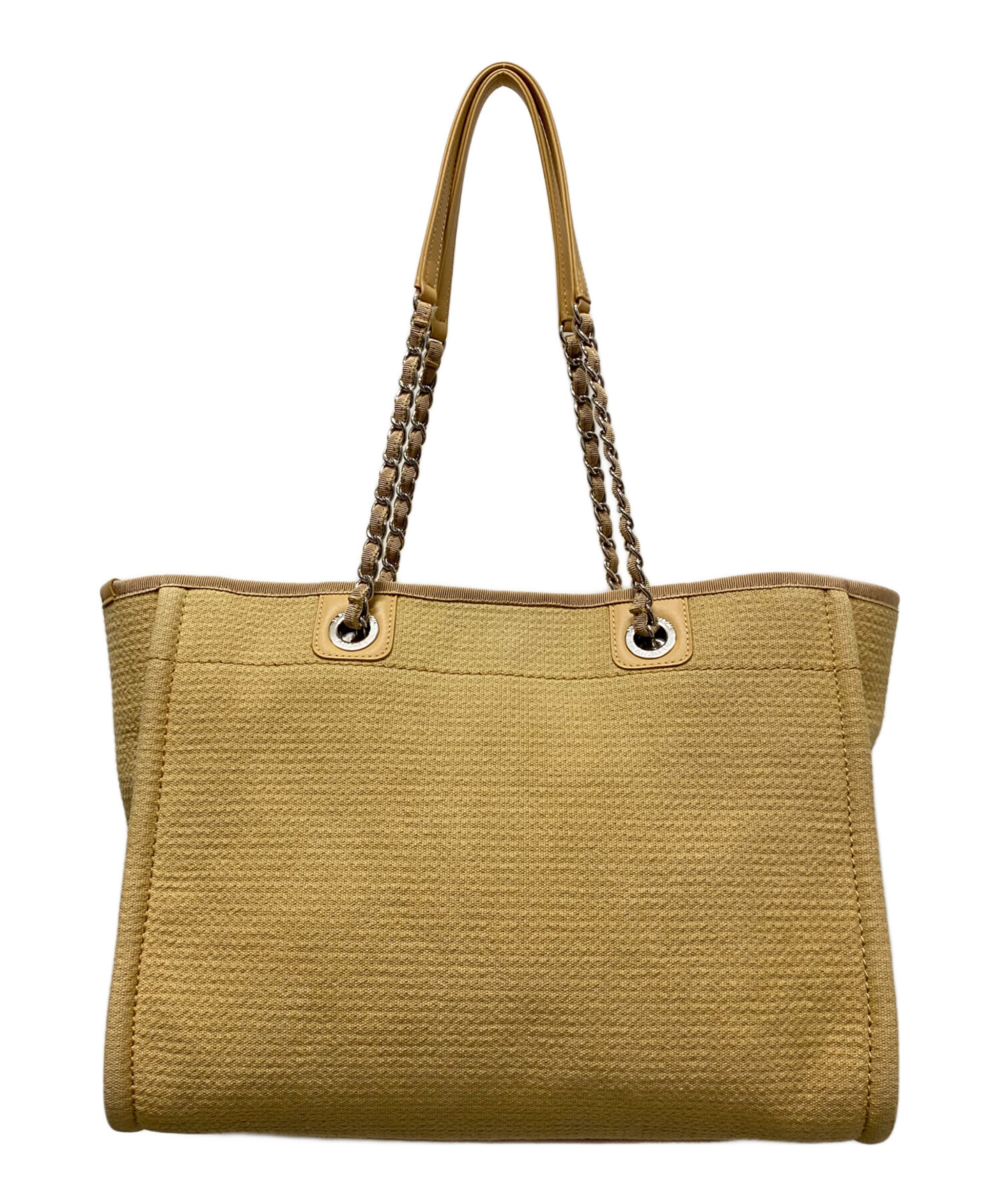中古・古着通販】CHANEL (シャネル) ドーヴィル トートバッグ MM  