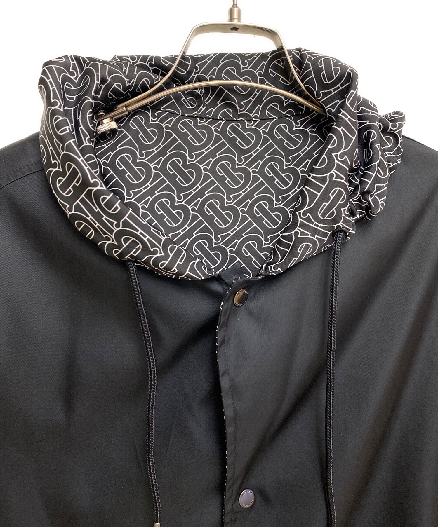 中古・古着通販】BURBERRY (バーバリー) TB総柄リバーシブルナイロン 