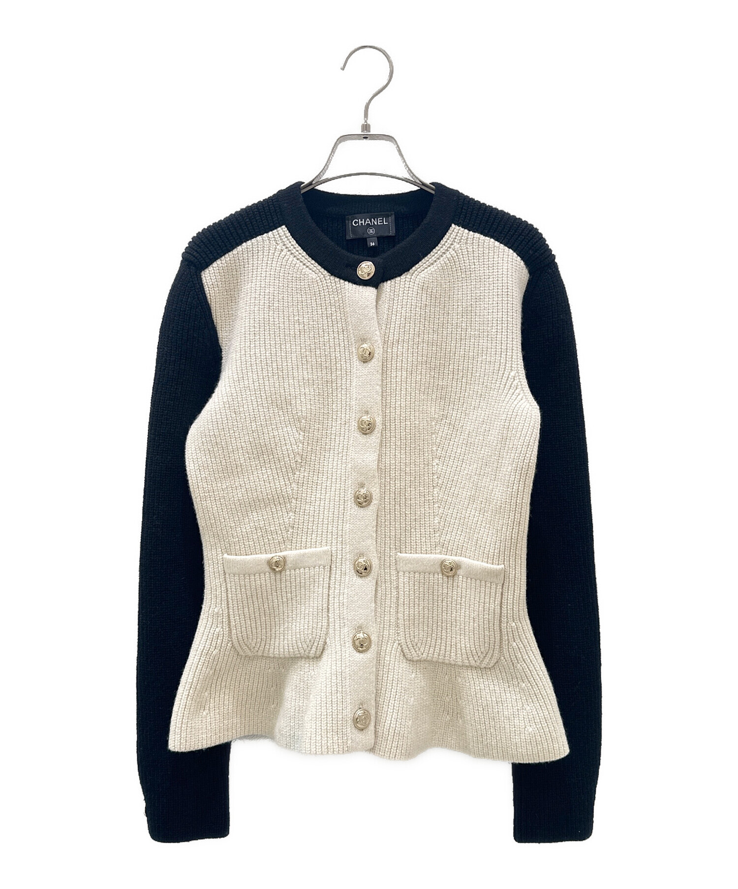 中古・古着通販】CHANEL (シャネル) ココボタン ニット 