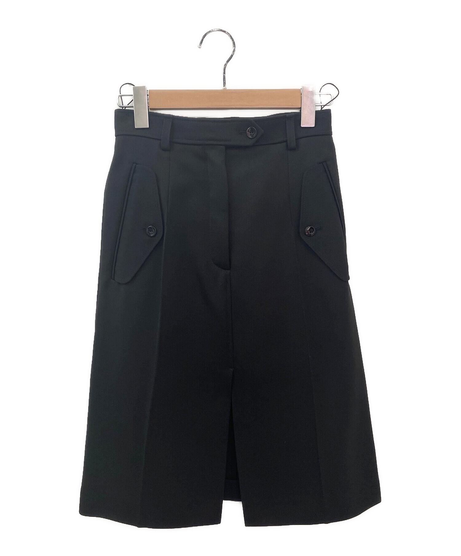 中古・古着通販】NINA RICCI (ニナリッチ) フロントスリットスカート  