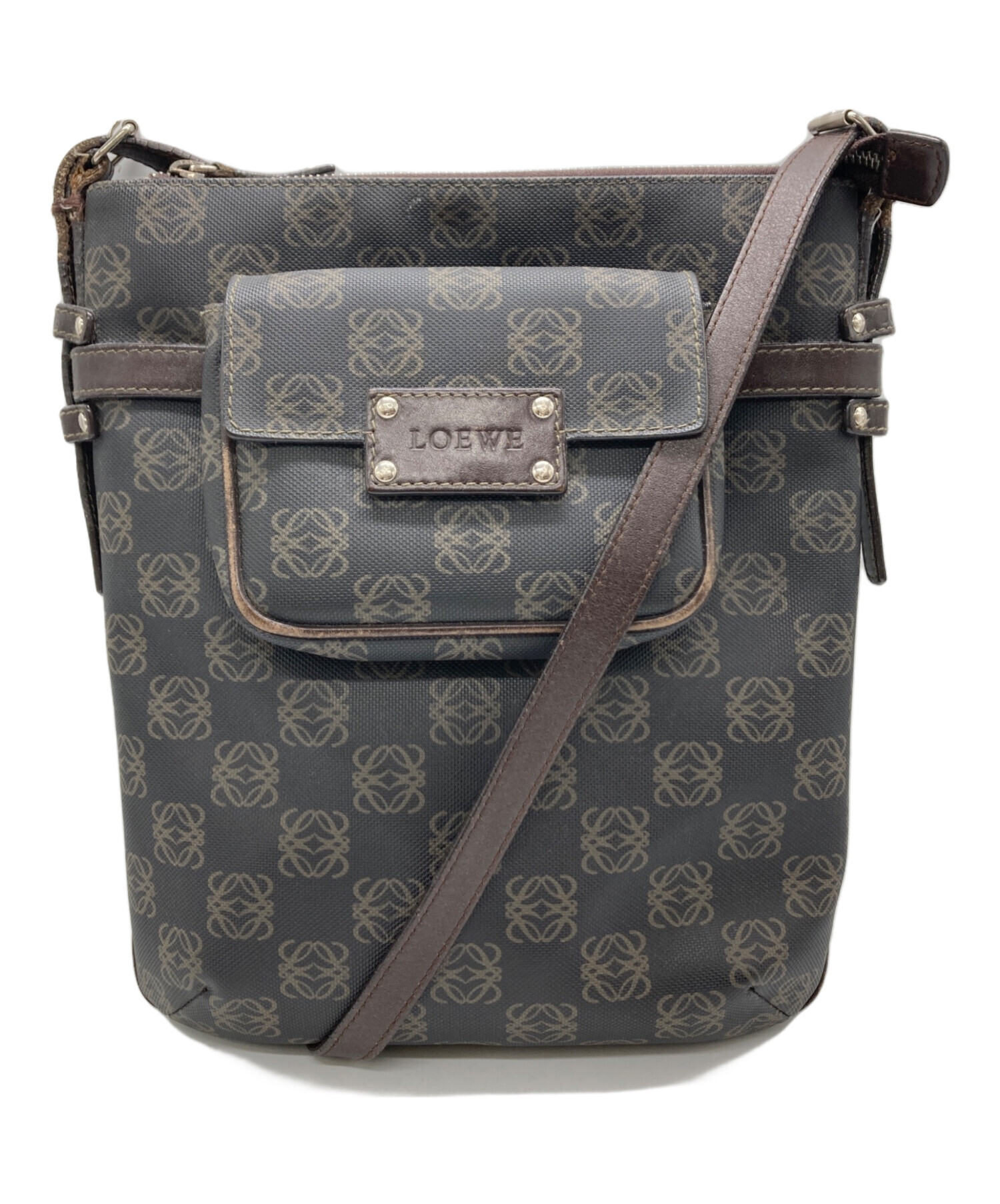 ☆LOEWE ロエベ☆ハンド ショルダー うまう バッグ☆レザー☆肩掛け  