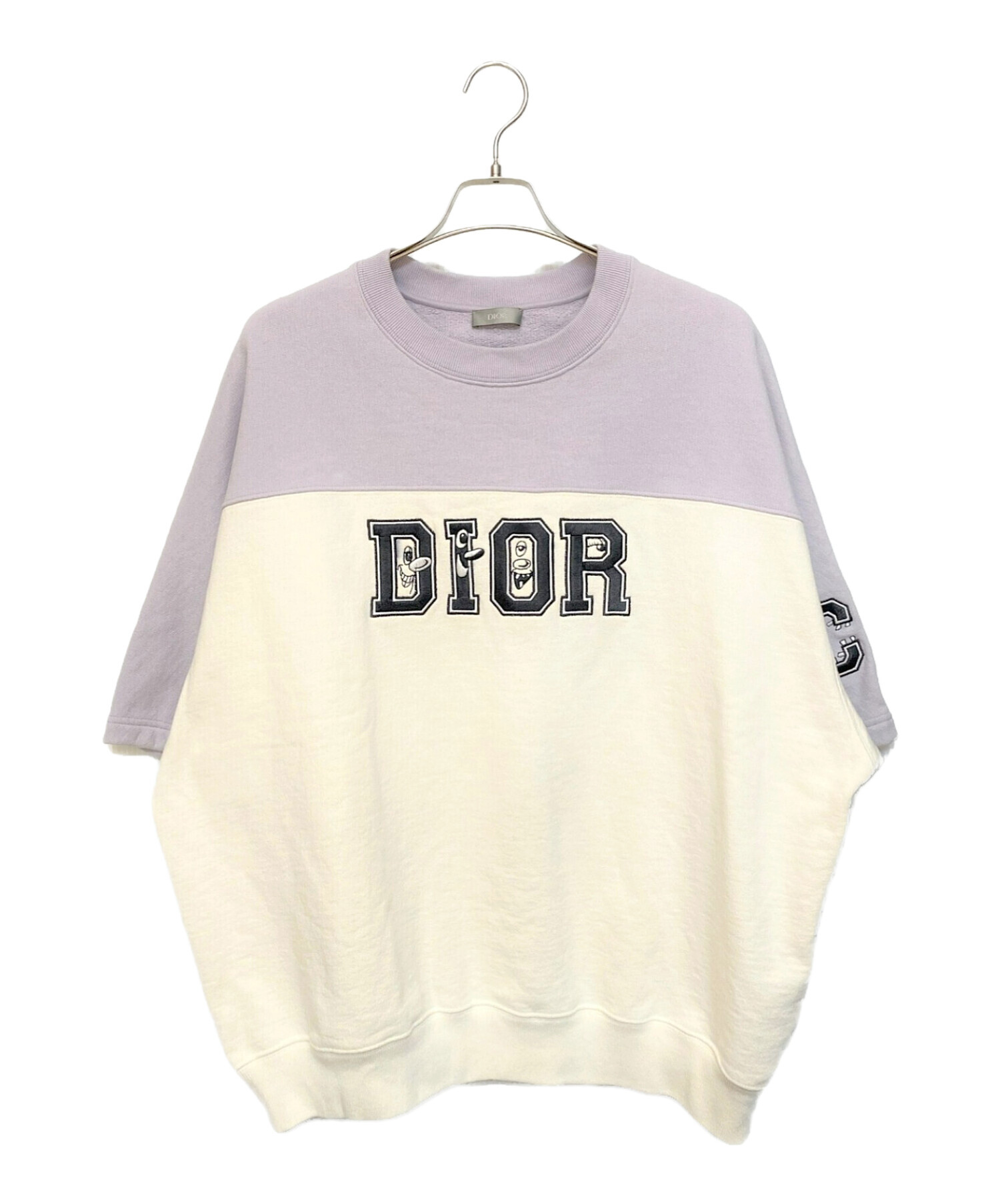 希少】DIOR × KENNY ディオール ケニーシャーフ ブローチ CDロゴ 