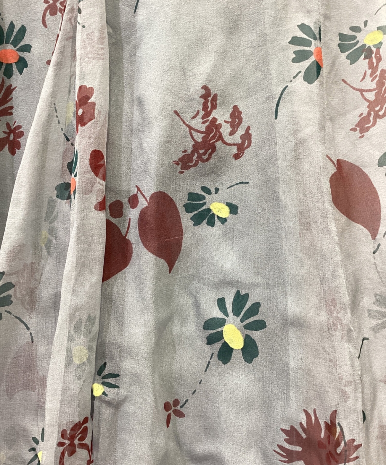 中古・古着通販】VALENTINO (ヴァレンティノ) フラワーシルクシフォン 