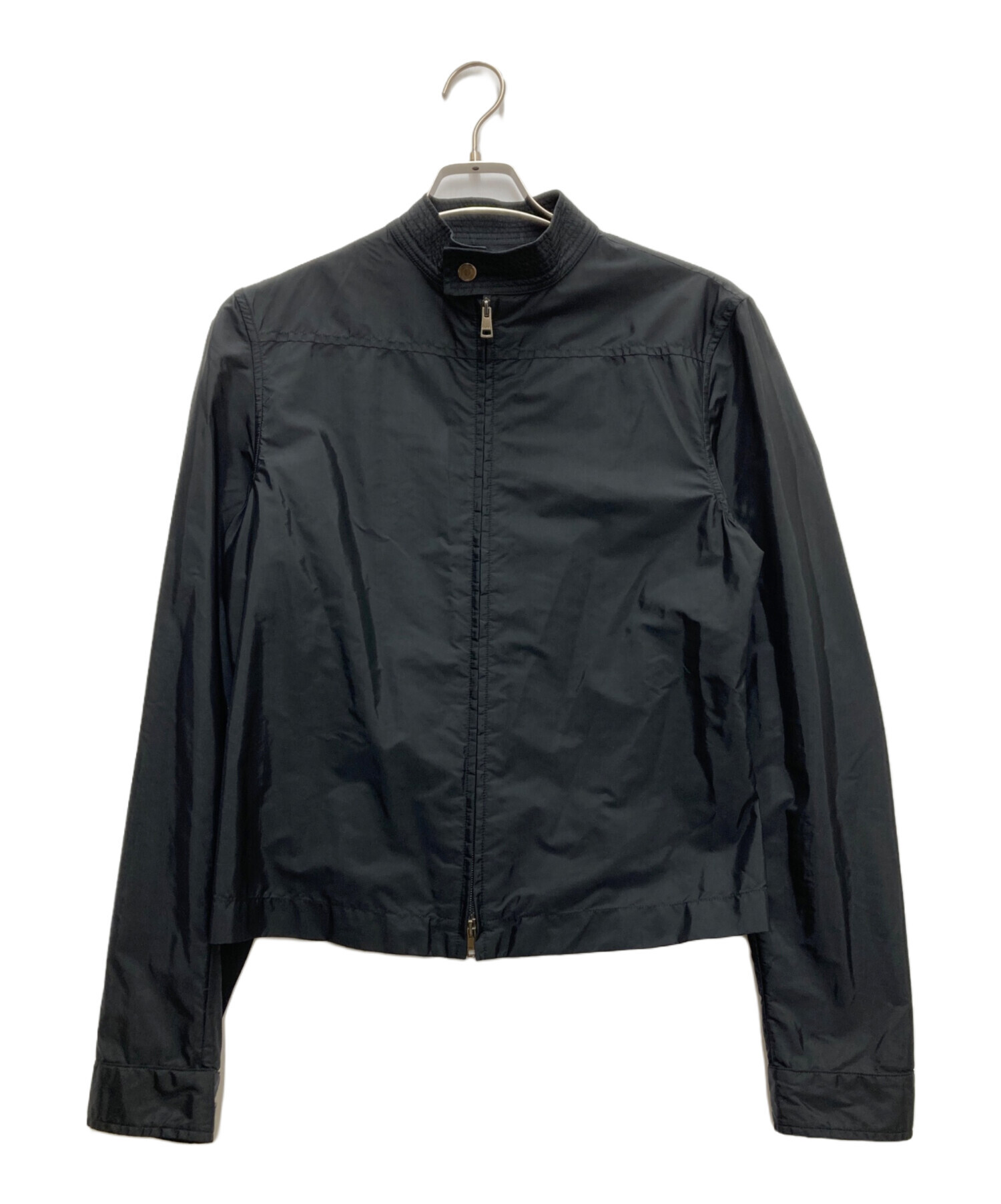 中古・古着通販】GUCCI (グッチ) ナイロンジャケット ブラック サイズ 