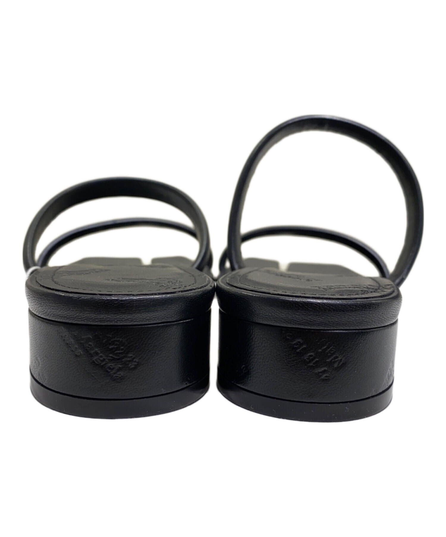 MAISON MARGIELA ブラック Tabi タビ 足袋 サンダル Maison Margiela