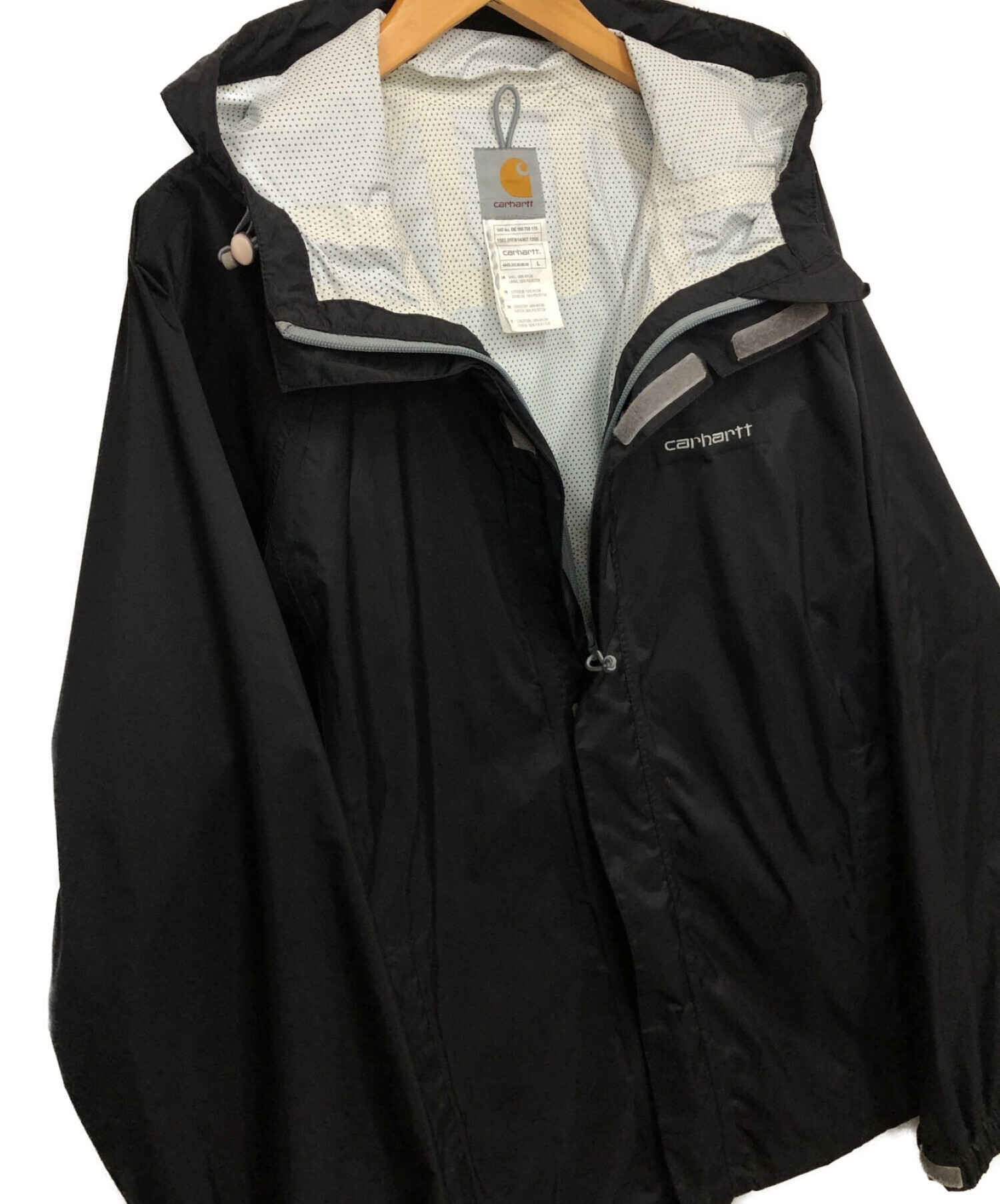 CarHartt (カーハート) ナイロンジャケット ブラック サイズ:L