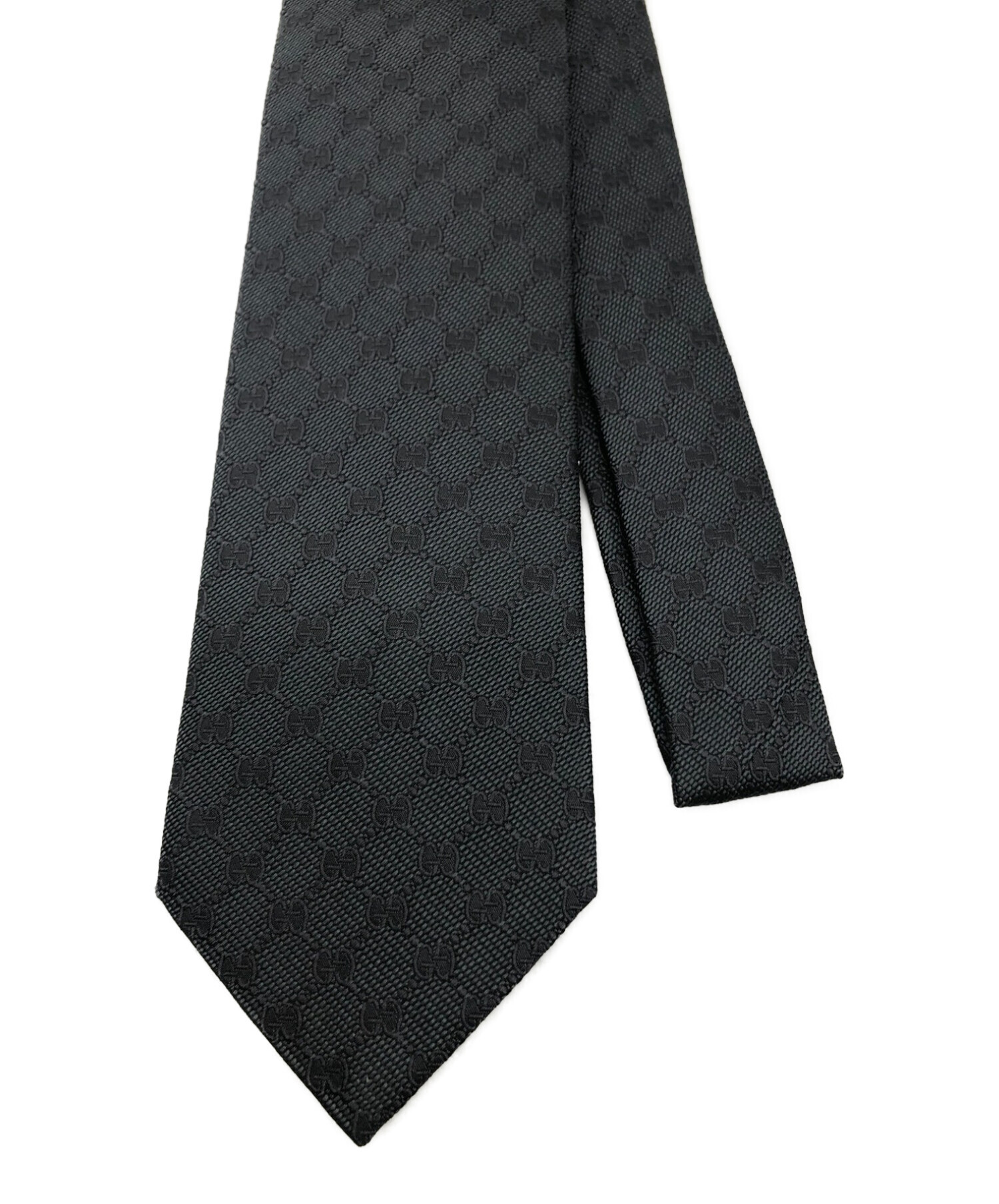 GUCCI (グッチ) ネクタイ ブラック サイズ:無し 未使用品