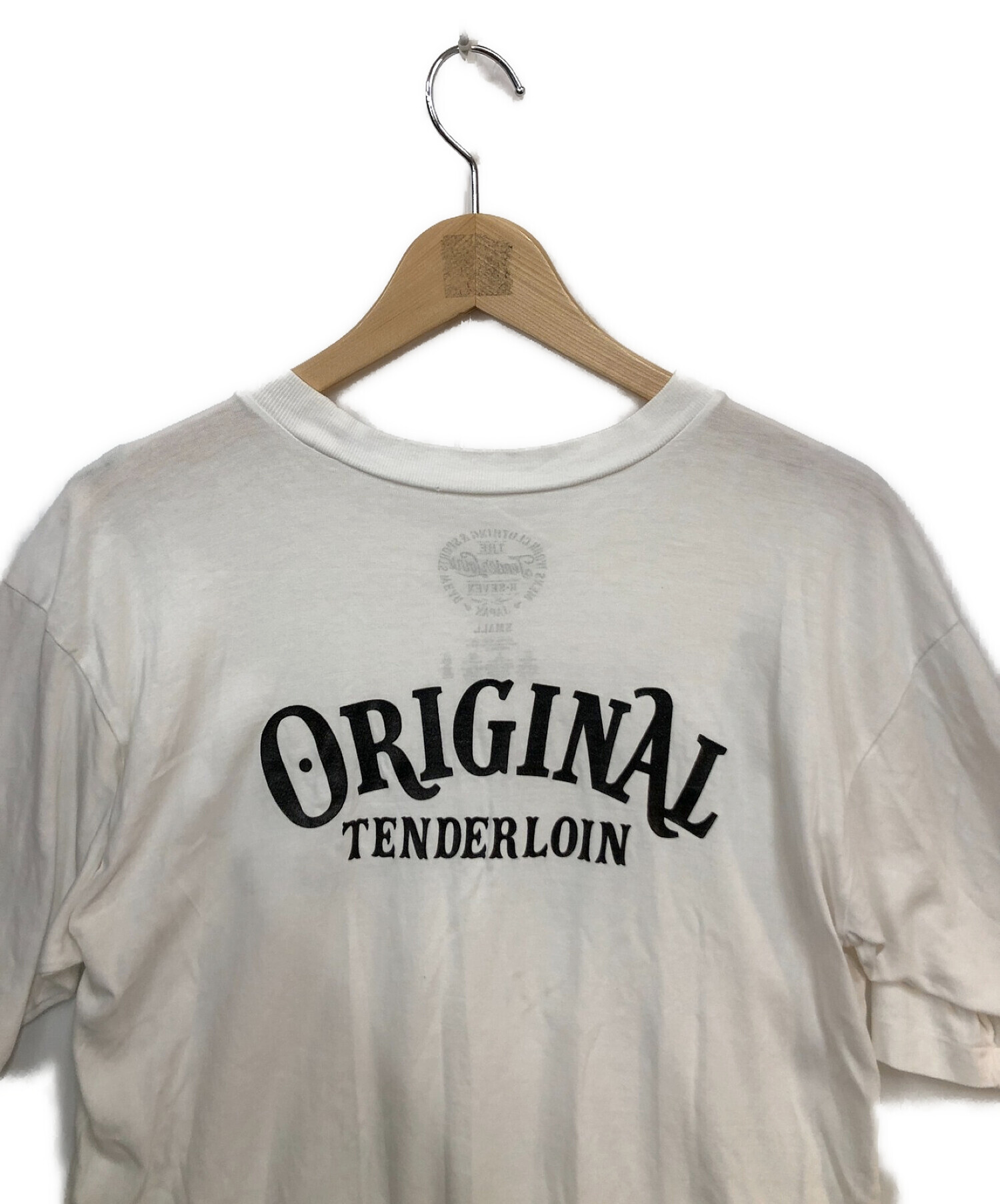 TENDERLOIN (テンダーロイン) Tシャツ ホワイト サイズ:S
