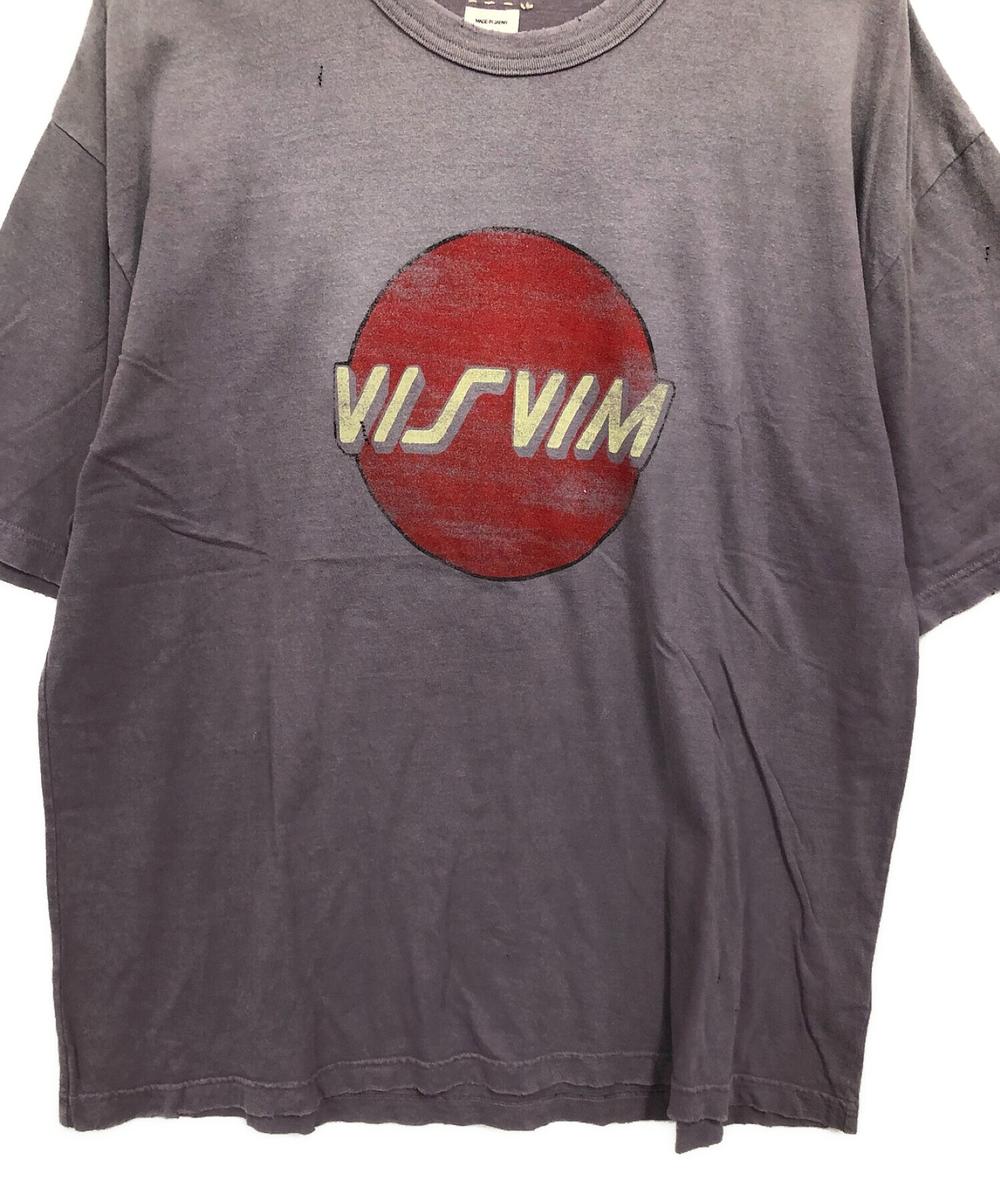 中古・古着通販】VISVIM (ビズビム) 半袖Tシャツ パープル サイズ:5