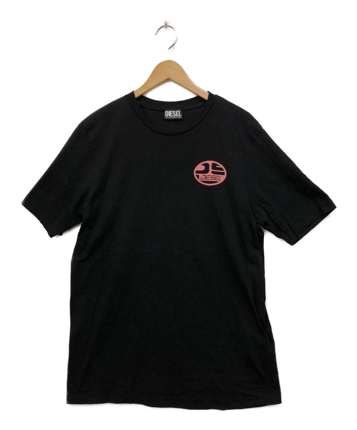 中古・古着通販】DIESEL (ディーゼル) Tシャツ ブラック サイズ:L